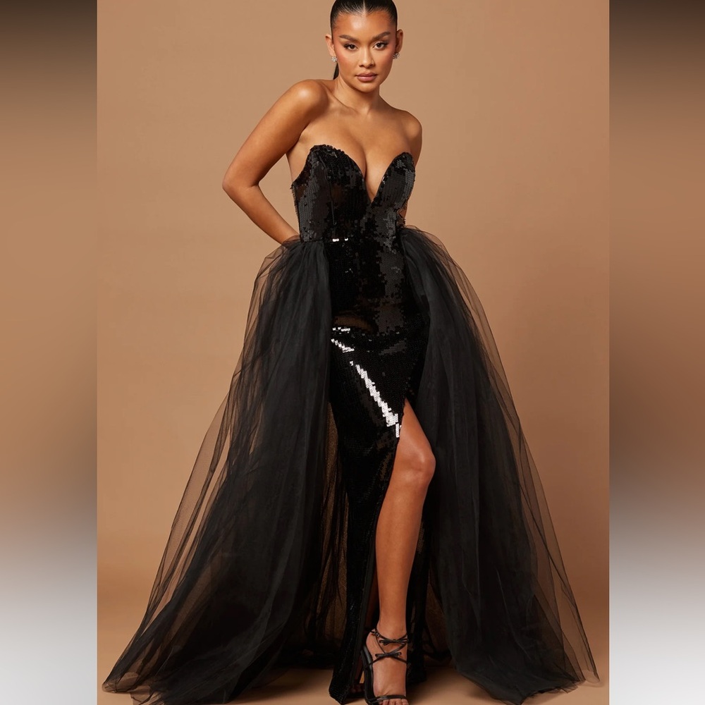 Fashion Nova London Sequin Gown